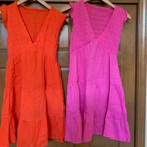 Beachsissi summer dresses Size L NWT